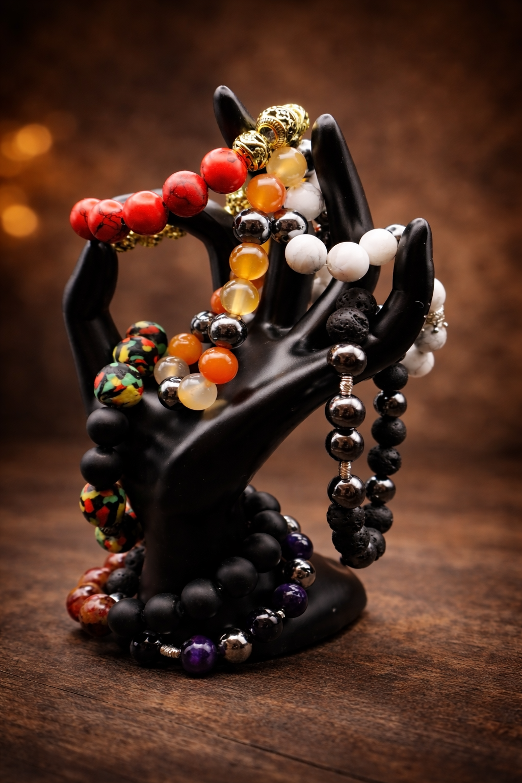 Handcrafted African Gemstone Bracelets